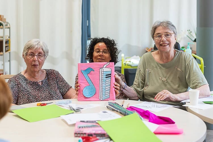 Les ehpad Korian proposent également des solutions pour aider les familles à prendre soin de leurs proches