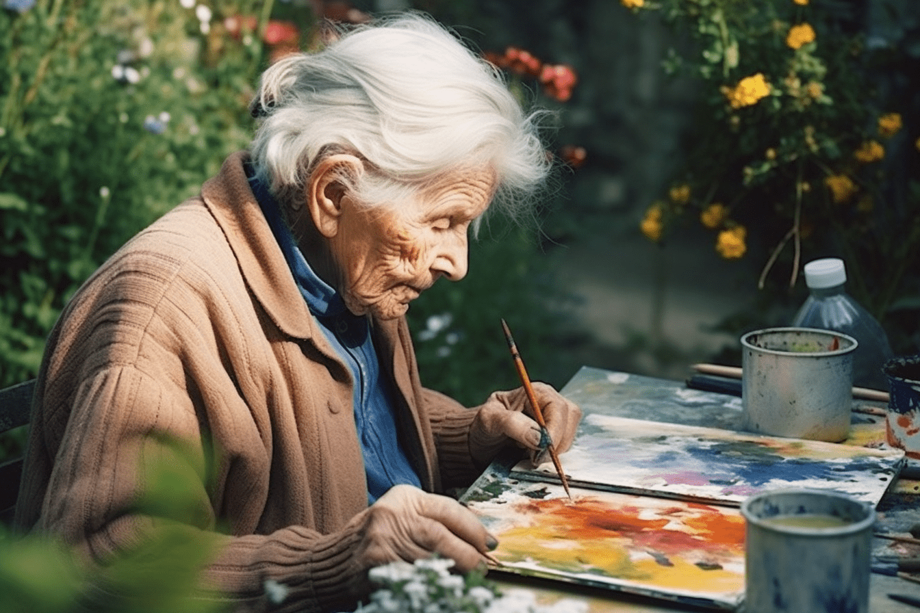 L&rsquo;art-thérapie en EHPAD : une clé pour le bien-être des résidents et leur épanouissement