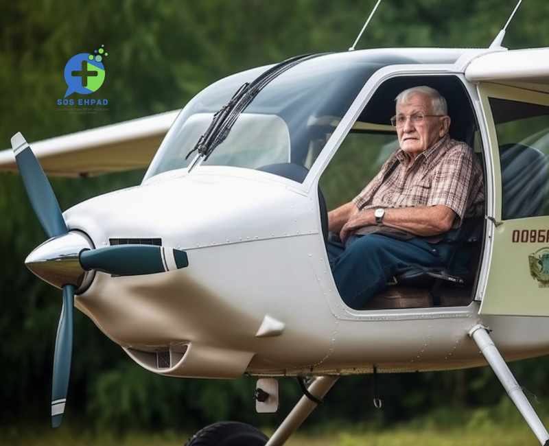 Un voyage aérien mémorable pour des seniors d’un EHPAD