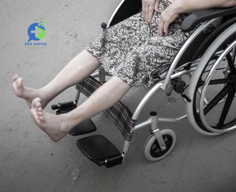 Chaussure pour personne âgée 