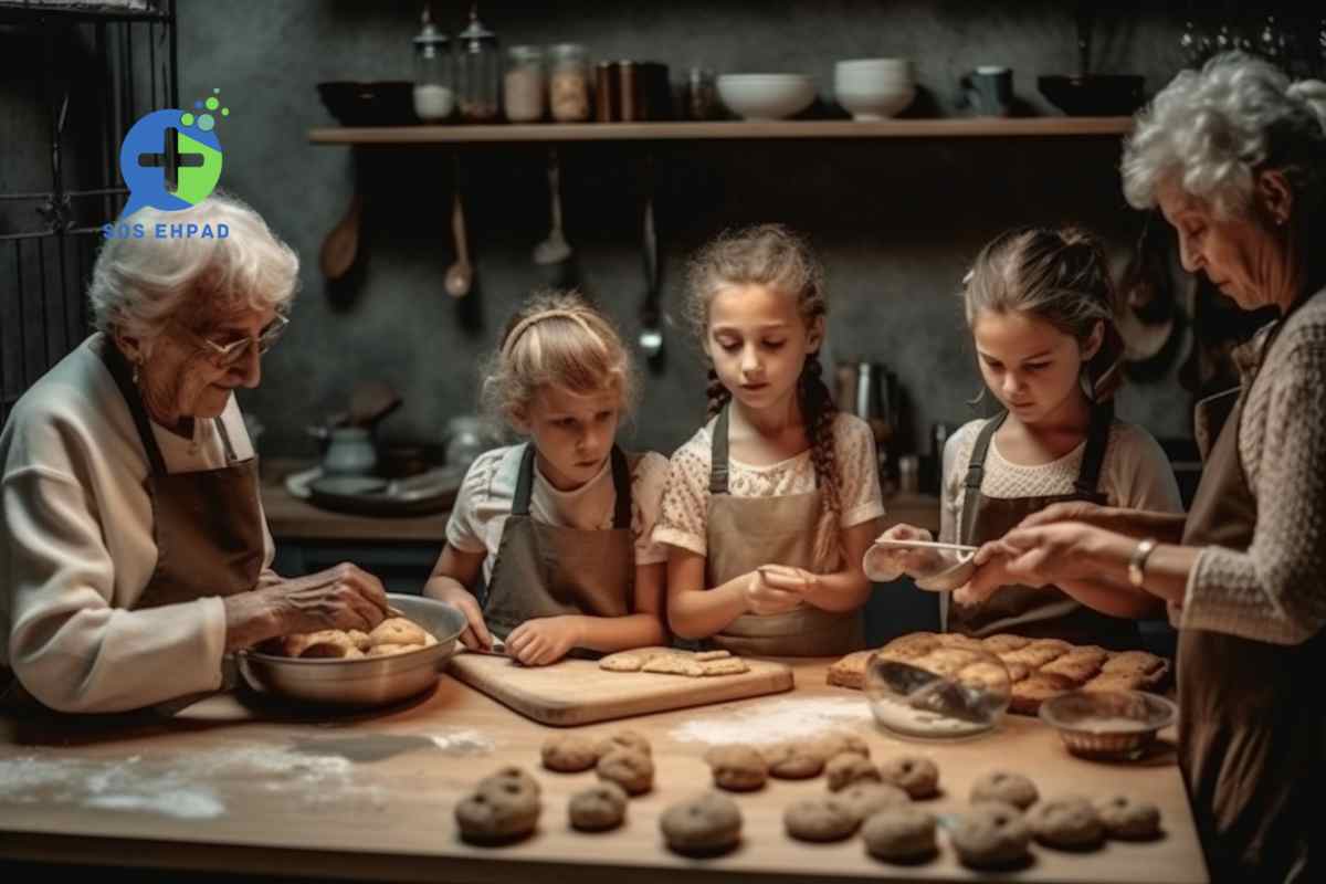 Les activités intergénérationnelles pour résidents EHPAD