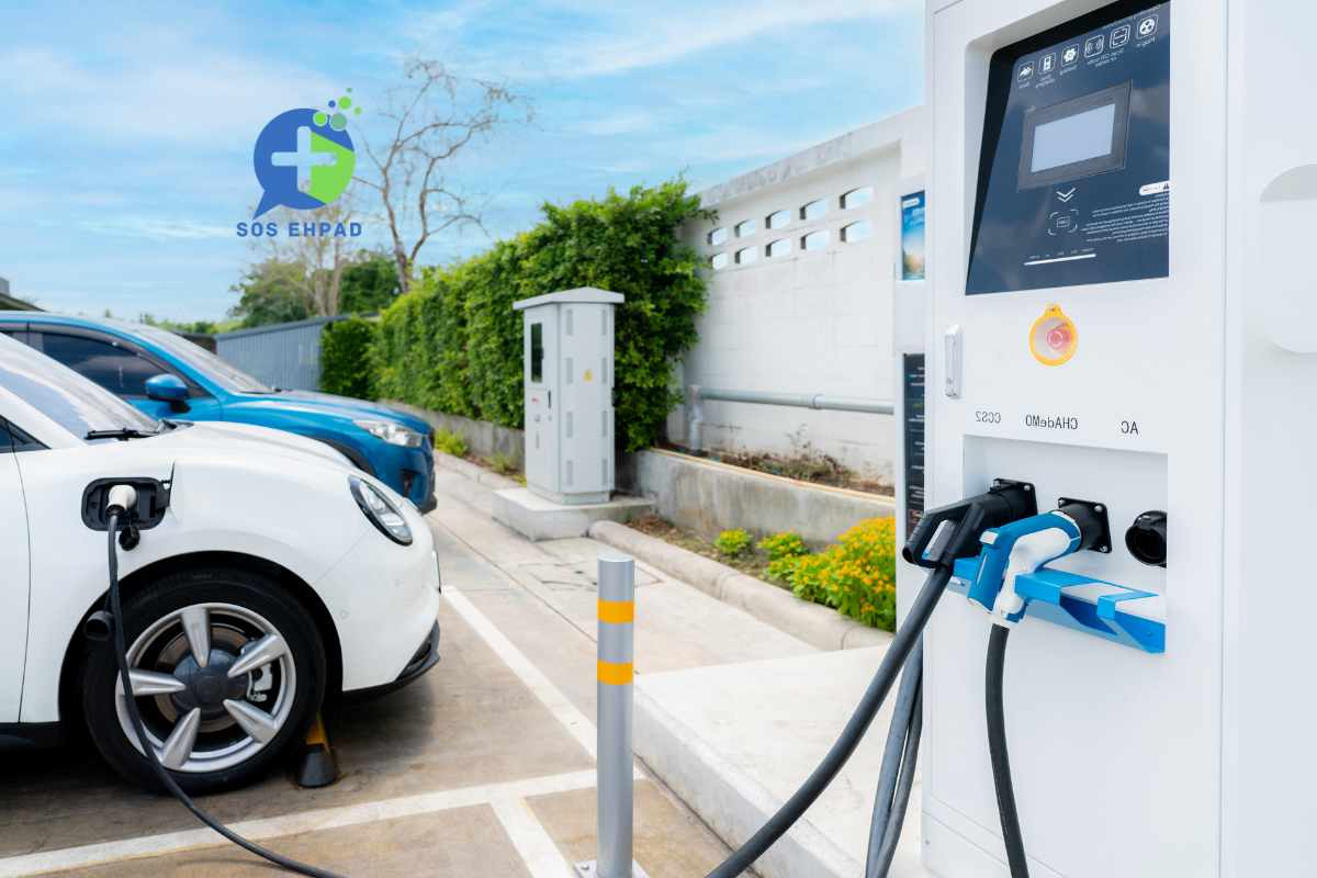 EHPAD et RSE : Colisée France innove avec des véhicules électriques et des bornes de recharge