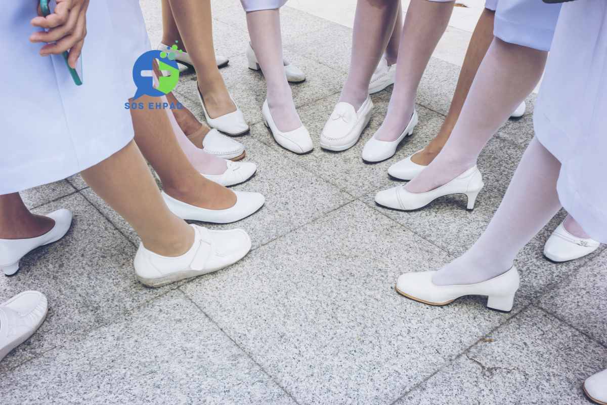 Les chaussures de sécurité pour les soignants en ehpad