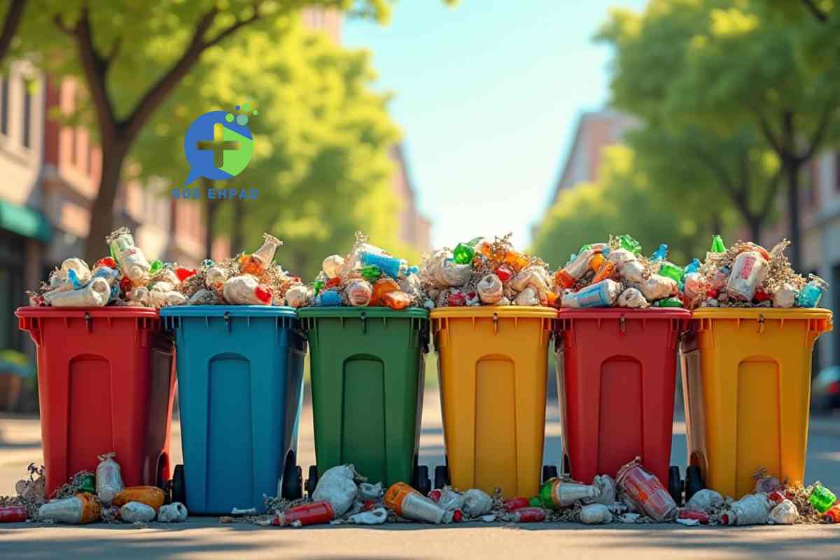 tri des déchets en ehpad