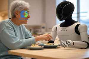 Des robots aussi performants que des aides-soignants en EHPAD
