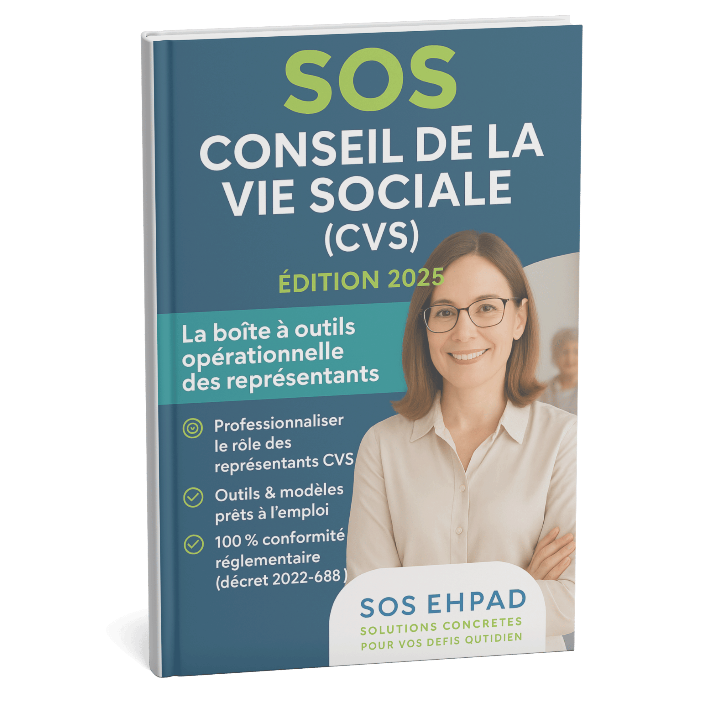 Couverture du livre SOS Conseil de la Vie Sociale CVS edition 2025