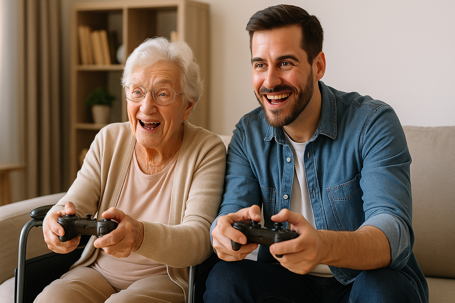 Gaming et jeux vidéo pour les résidents d’Ehpad