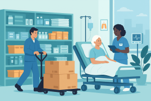 3 heures de soins en plus par jour : Comment la logistique