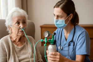 EHPAD : 30% des résidents nécessitent une oxygénothérapie