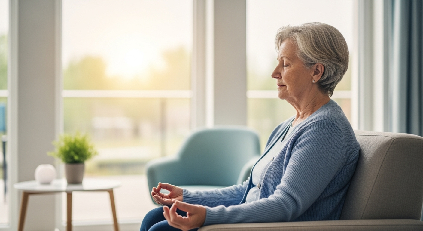 Méditation en EHPAD : réduire stress et anxiété des seniors