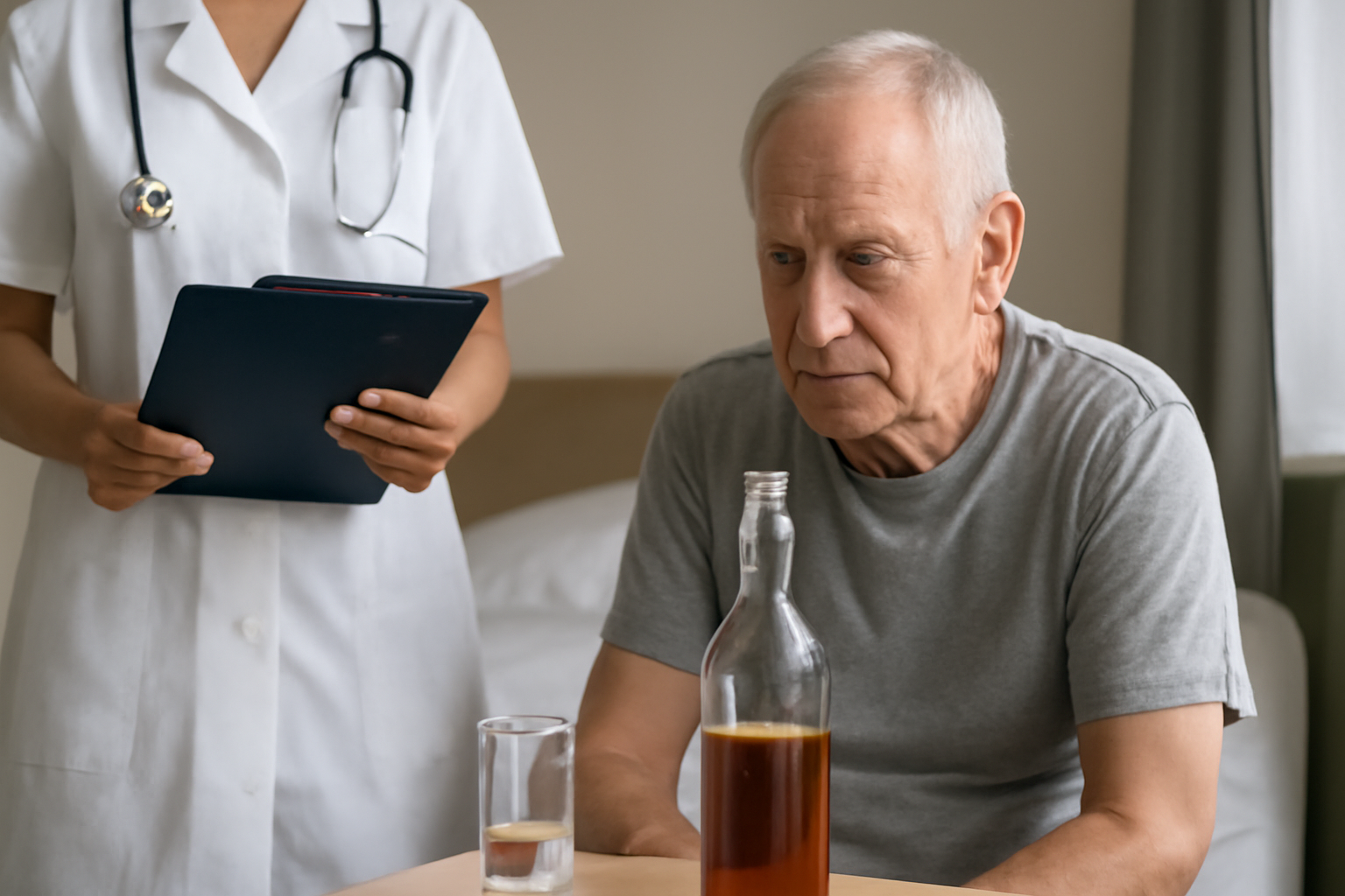Sevrage alcoolique en EHPAD : comment gérer les 15% de résidents concernés ?