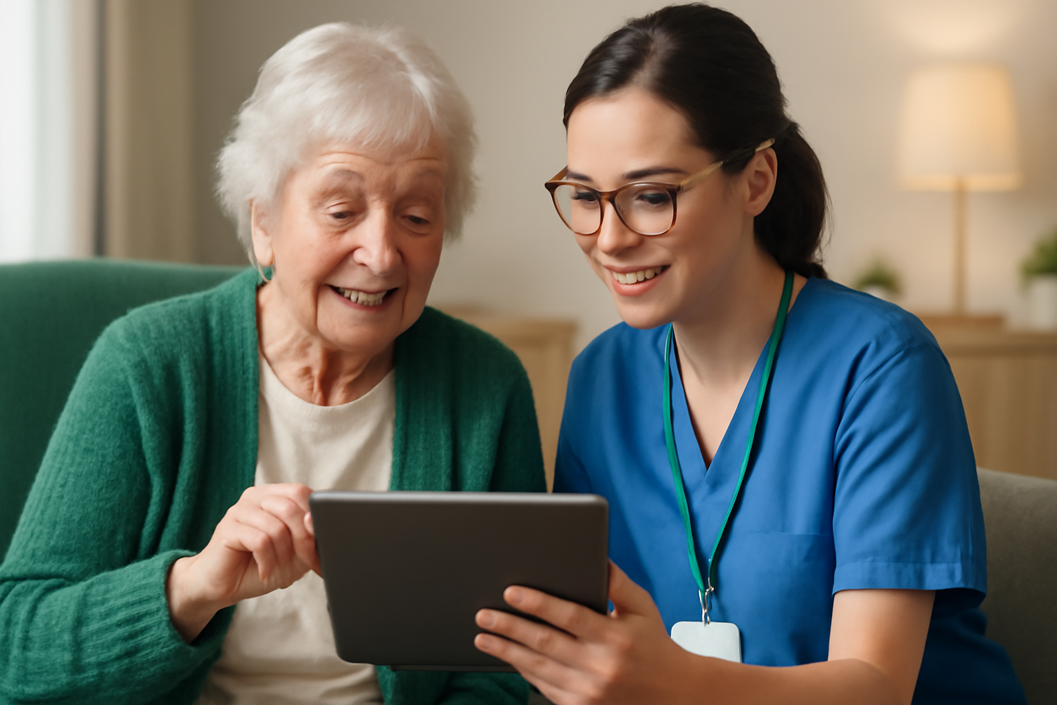 Numérique en EHPAD : maintenir le lien social par la technologie