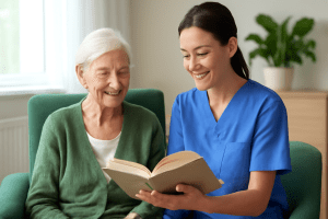 Lecture thérapeutique EHPAD : bien-être seniors par les livres