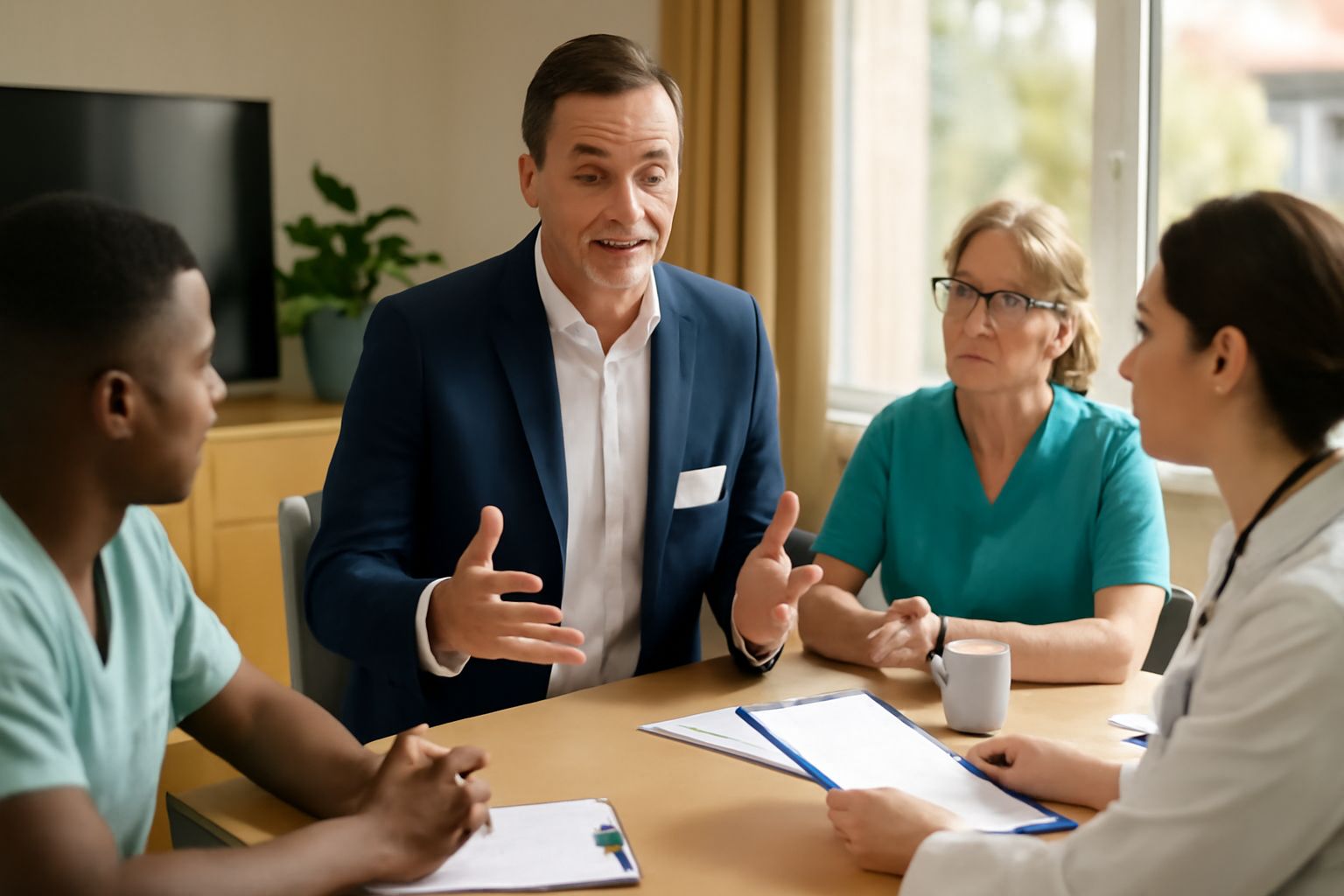 Leadership en EHPAD : communication et gestion d&rsquo;équipes efficaces