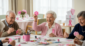 Comment les EHPAD s’engagent dans Octobre Rose