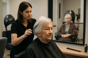 Comment organiser un salon de coiffure en EHPAD