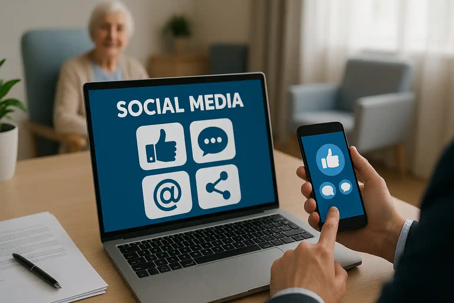 Comment améliorer l'image des EHPAD grâce aux réseaux sociaux et la communication digitale