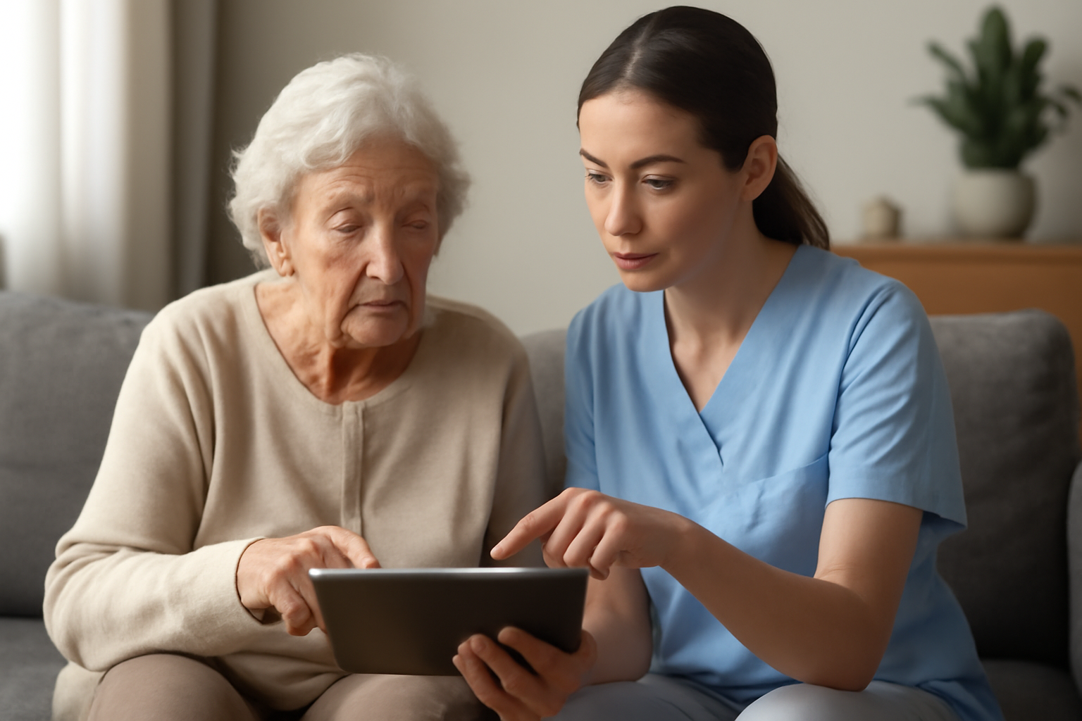 Fracture numérique en EHPAD : comment former les résidents aux tablettes tactiles ?