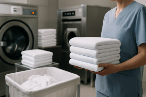 Buanderie en EHPAD : Comment garantir hygiène, traçabilité