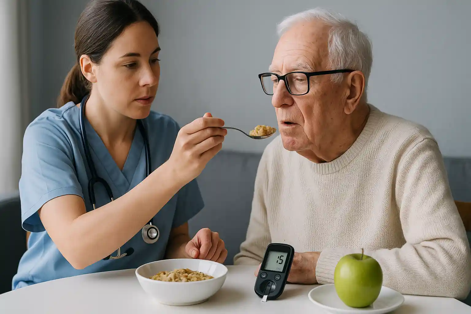 Diabète en EHPAD : comment adapter l'alimentation et surveiller la glycémie des résidents ?