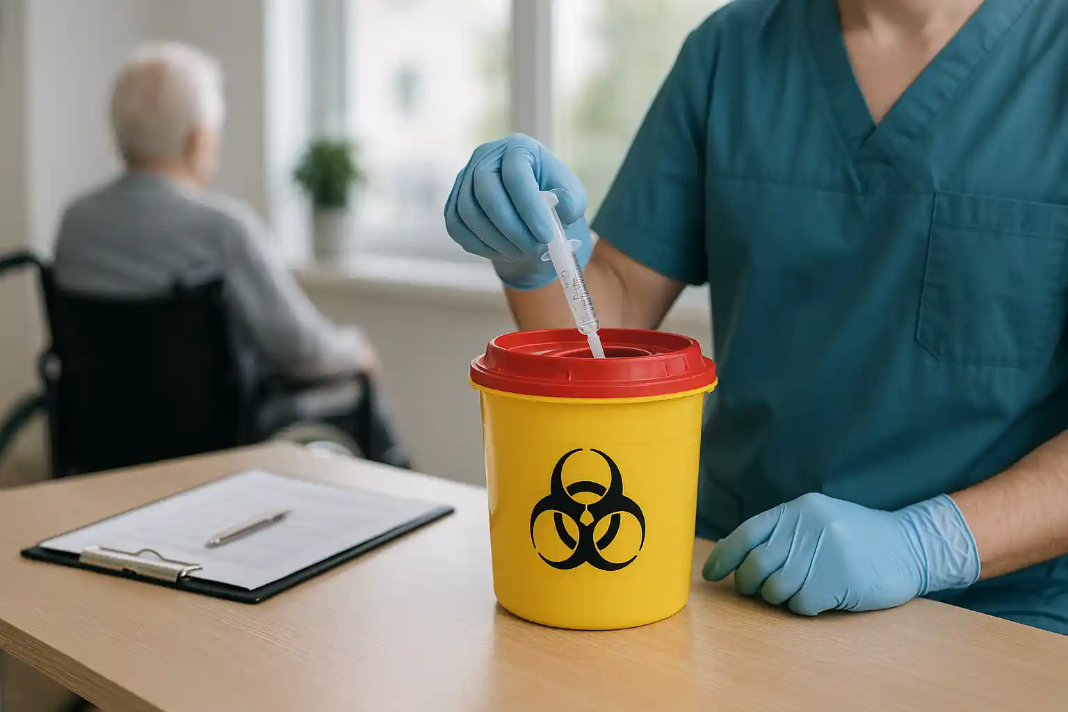 Comment optimiser la gestion des DASRI en EHPAD pour réduire