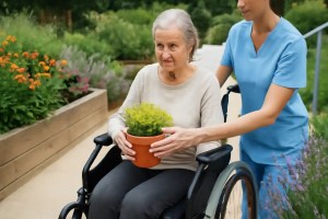 Jardins thérapeutiques en EHPAD : améliorer le bien-être des résidents