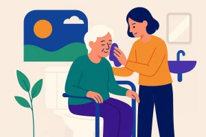 Comment transformer la toilette en EHPAD en véritable acte