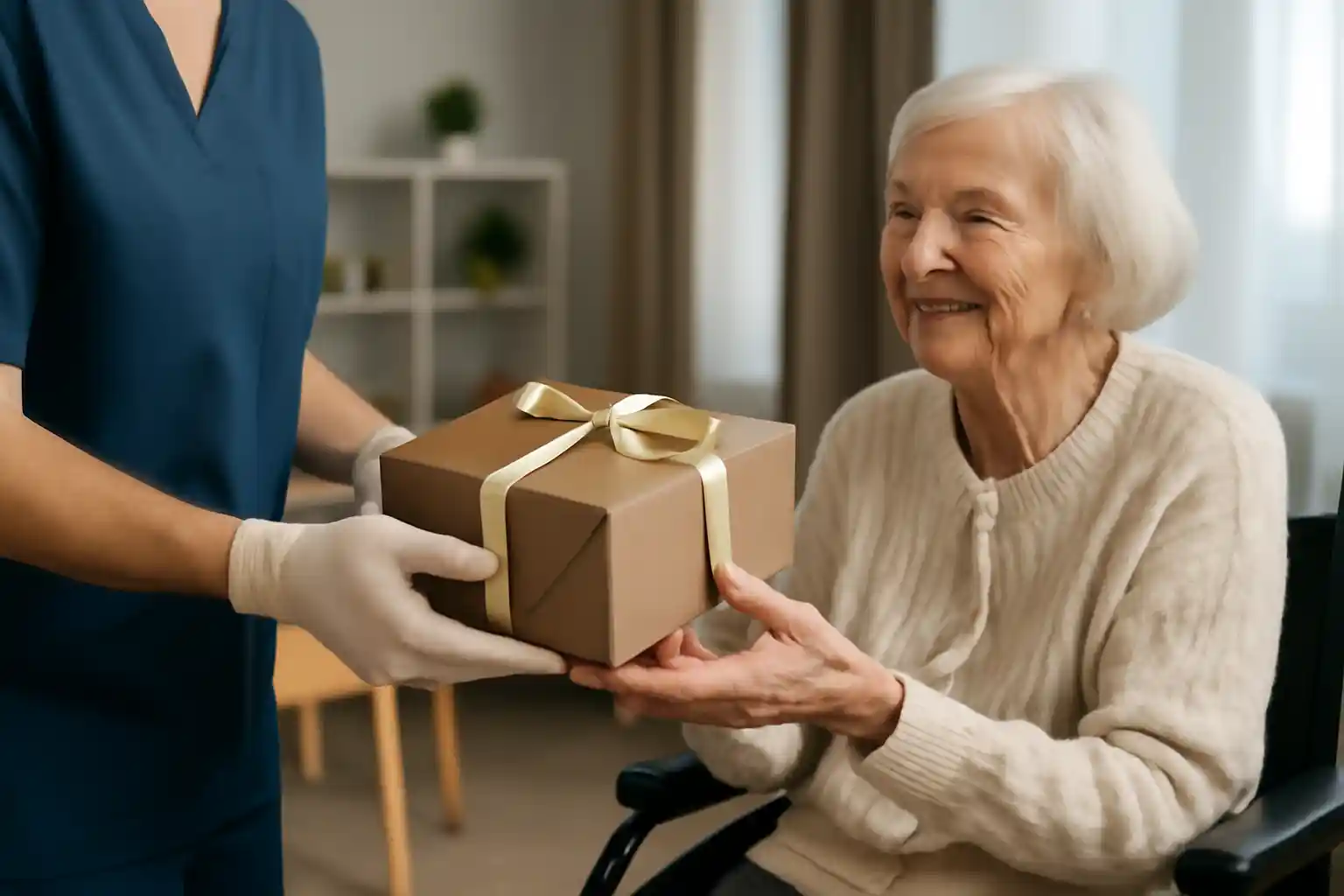 Comment offrir des cadeaux en EHPAD sans risque fiscal grâce aux seuils d'exonération de cotisations sociales