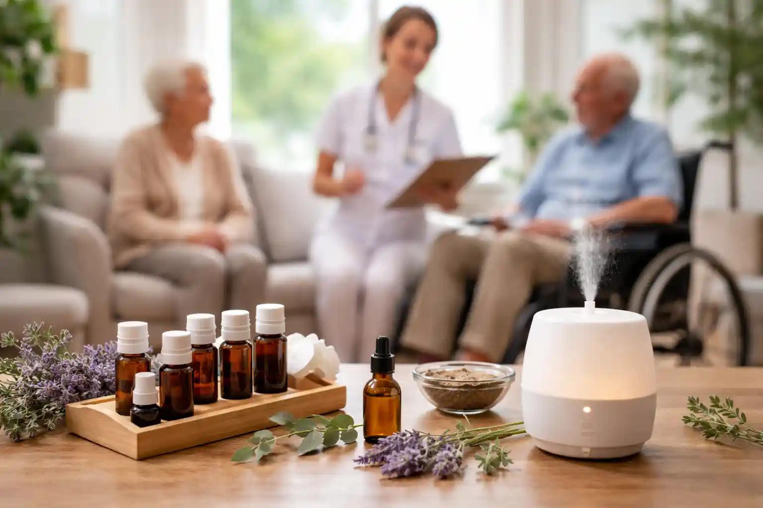 Former les soignants à l’aromathérapie en EHPAD : Réduire