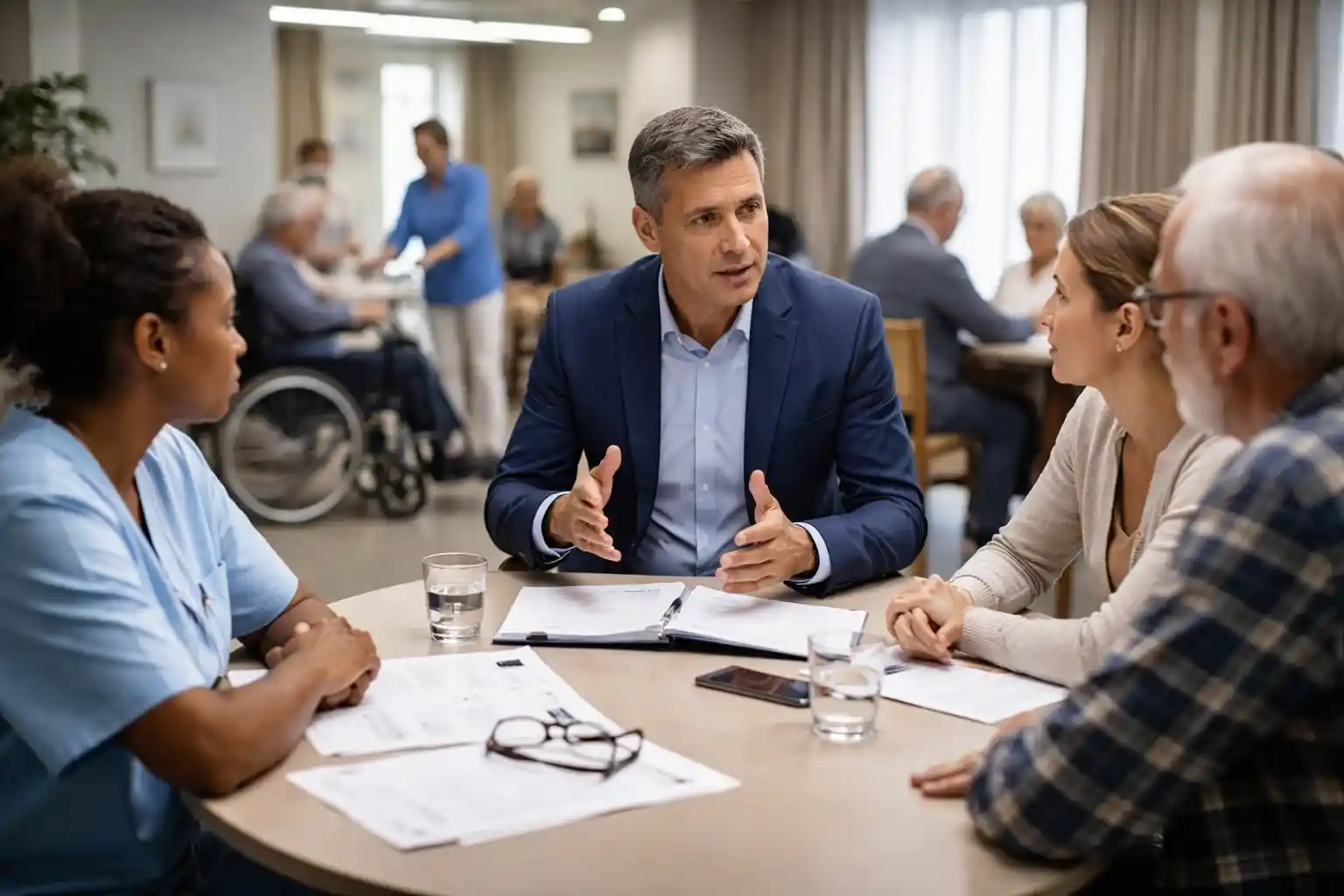 Décider dans un climat de tension sociale latente en EHPAD