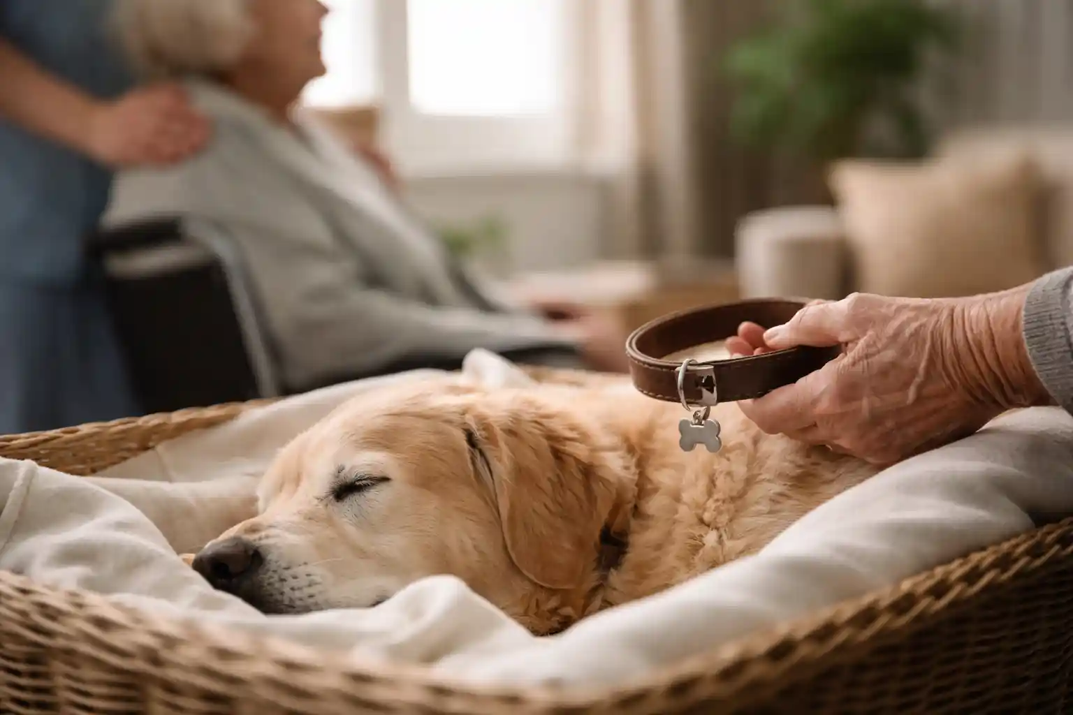 Décès d’un animal en EHPAD : Protocole en 6 étapes