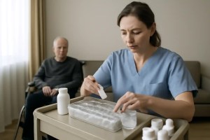 Distribution des médicaments en EHPAD par les aides-soignantes
