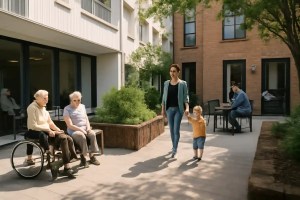 Tiers-lieu en EHPAD : Comment réduire l’isolement