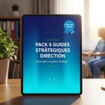 Pack 5 Guides Stratégiques DIRECTION — Juridique, HAS, RH, Médecin Coord