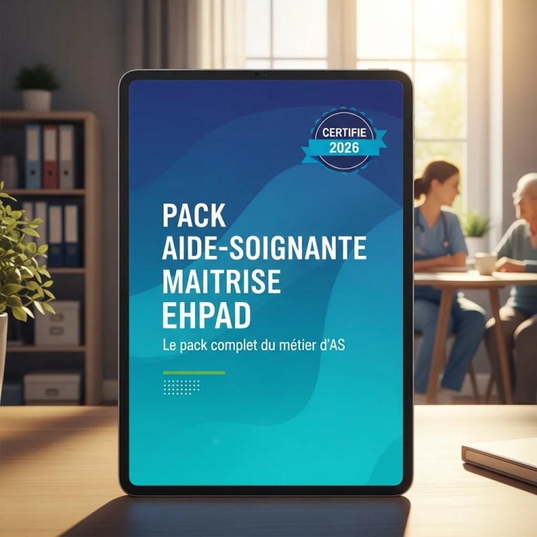 Pack AIDE-SOIGNANTE Maîtrise — 2 livres + 3 mini-formations + Vidéo Manutention