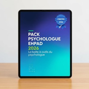Pack PSYCHOLOGUE EHPAD — 3 mini-formations cliniques + 2 guides éthique