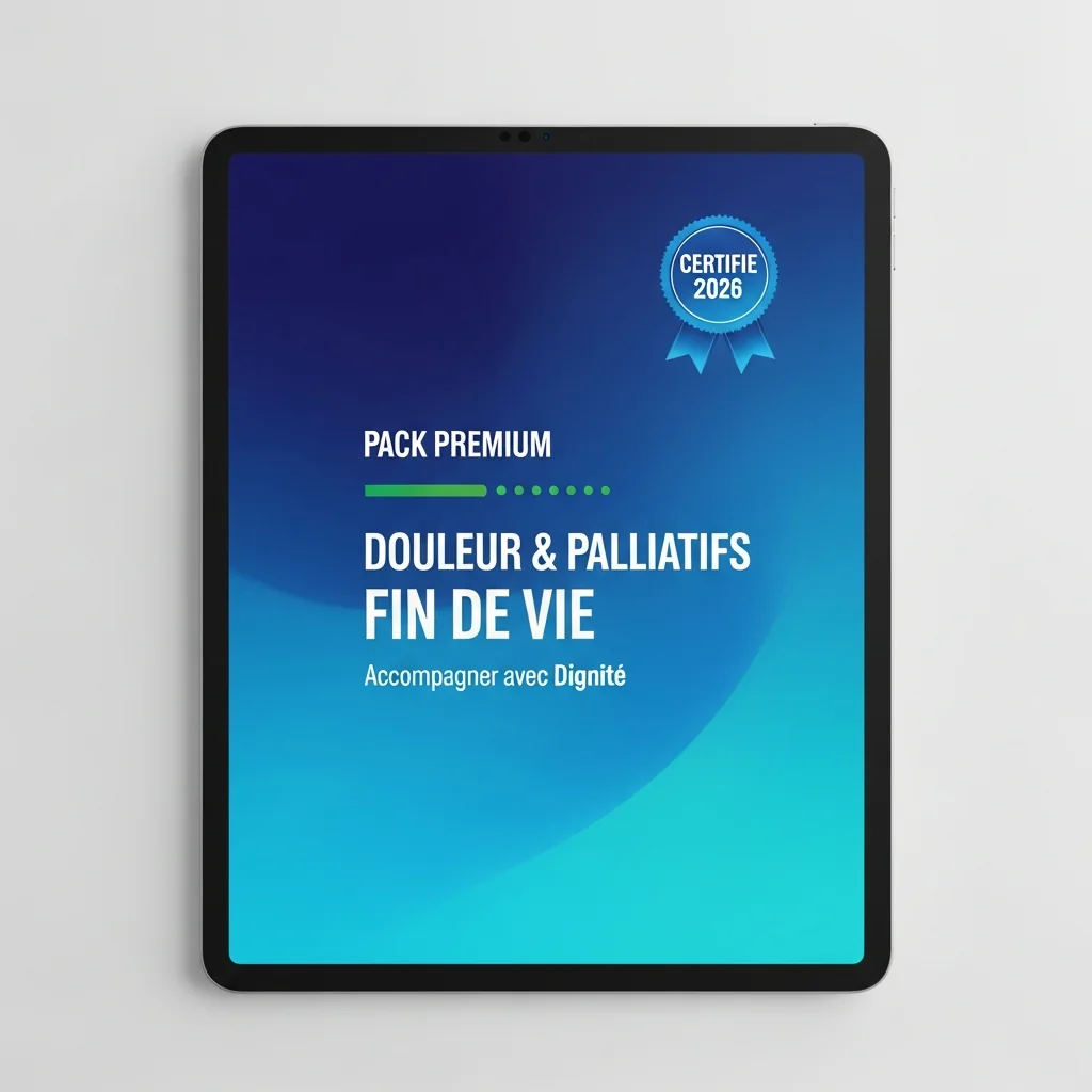 Pack PREMIUM Douleur, Soins Palliatifs & Fin de Vie — Pack INTÉGRAL + Vidéo + 2 Guides