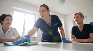 Protocole de bionettoyage chambre EHPAD : fiche technique détaillée