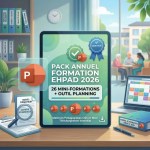 Pack Annuel Formation EHPAD 2026 — 26 Mini-Formations + Outil Planning