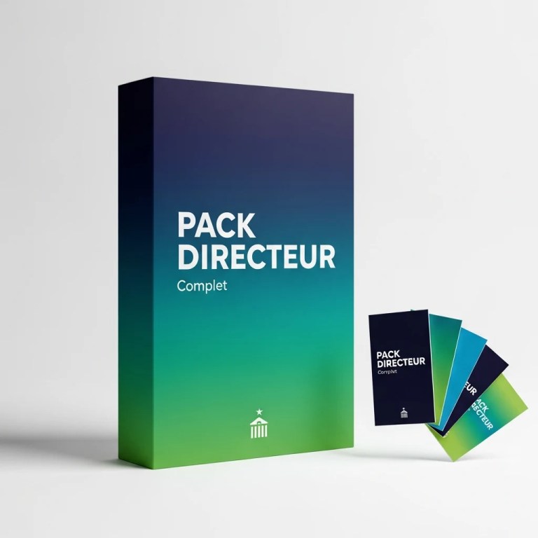 Pack Directeur Complet : Ouvrage + 3 Mini-formations Management