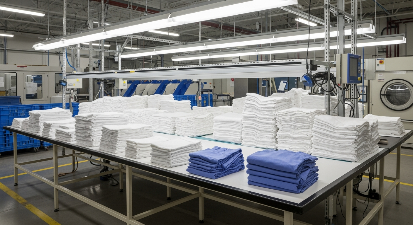 Prévention TMS blanchisserie EHPAD - ergonomie poste de travail