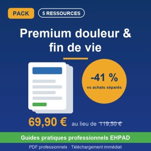 Pack PREMIUM Douleur, Soins Palliatifs & Fin de Vie — Pack INTÉGRAL + Vidéo + 3 Guides