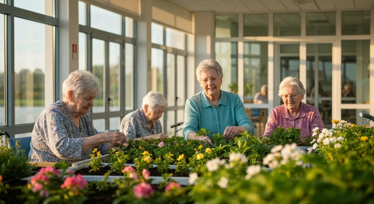 Jardin thérapeutique en EHPAD : aménagement et animation 2026