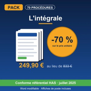 L'intégrale — 70 procédures