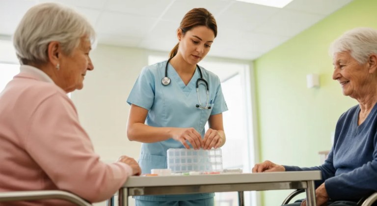 Pharmaciens, dentistes, sages-femmes 2026 : l&rsquo;impact DREES pour les EHPAD