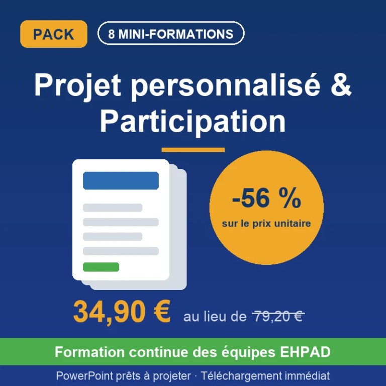 PACK ESSENTIEL : Projet Personnalisé & Participation