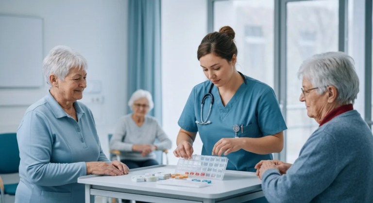 Déambulation nocturne en EHPAD : les stratégies non médicamenteuses