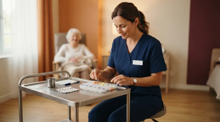 Préparation médicaments IDE en EHPAD : sécuriser le poste